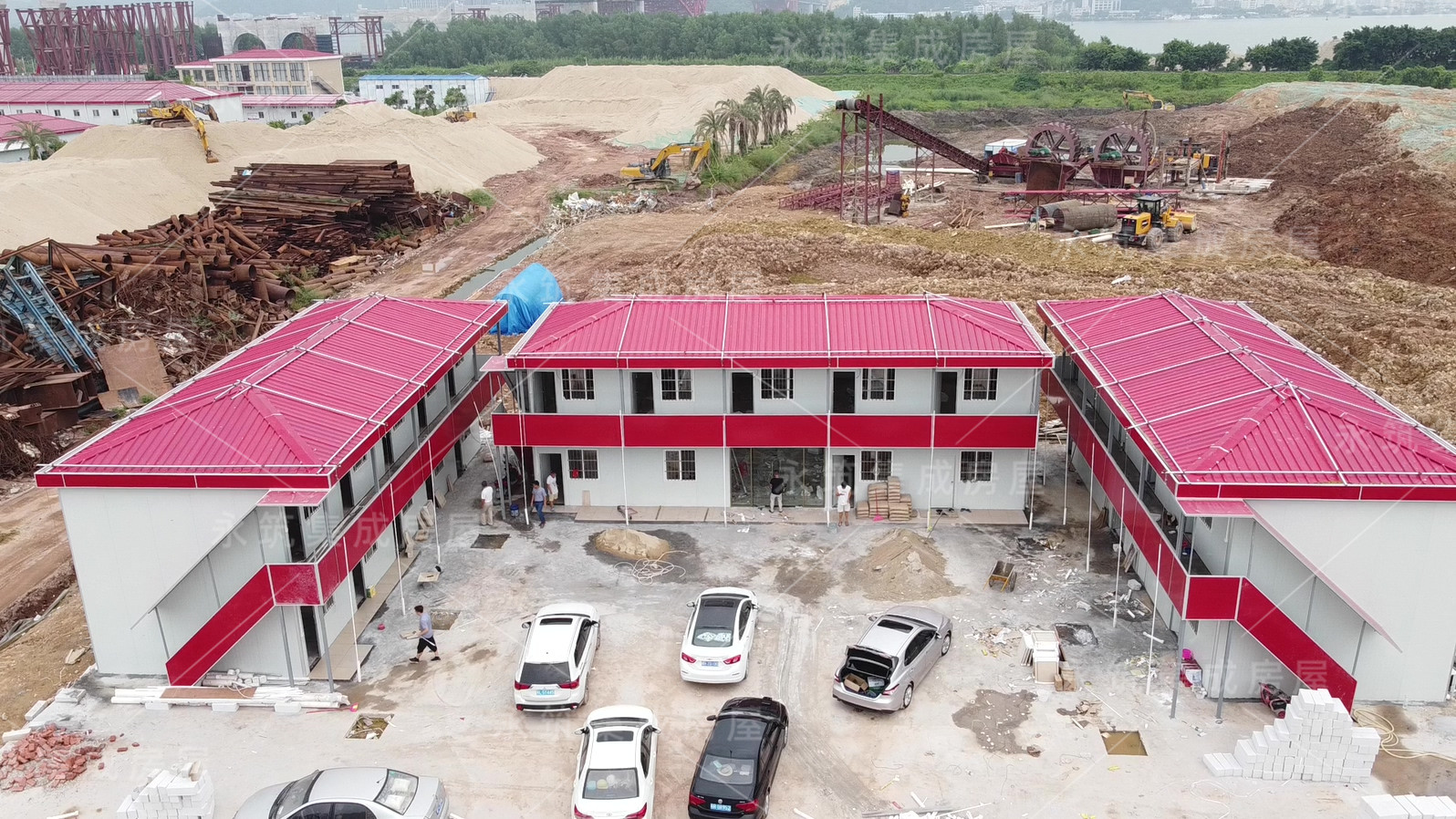 南沙義隆圍水土基礎(chǔ)工程(豪華板房)