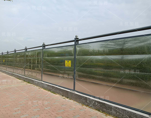 河道治理項(xiàng)目(惠州C類鍍鋅板圍擋)