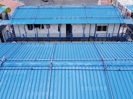 K式板房防風(fēng)屋頂