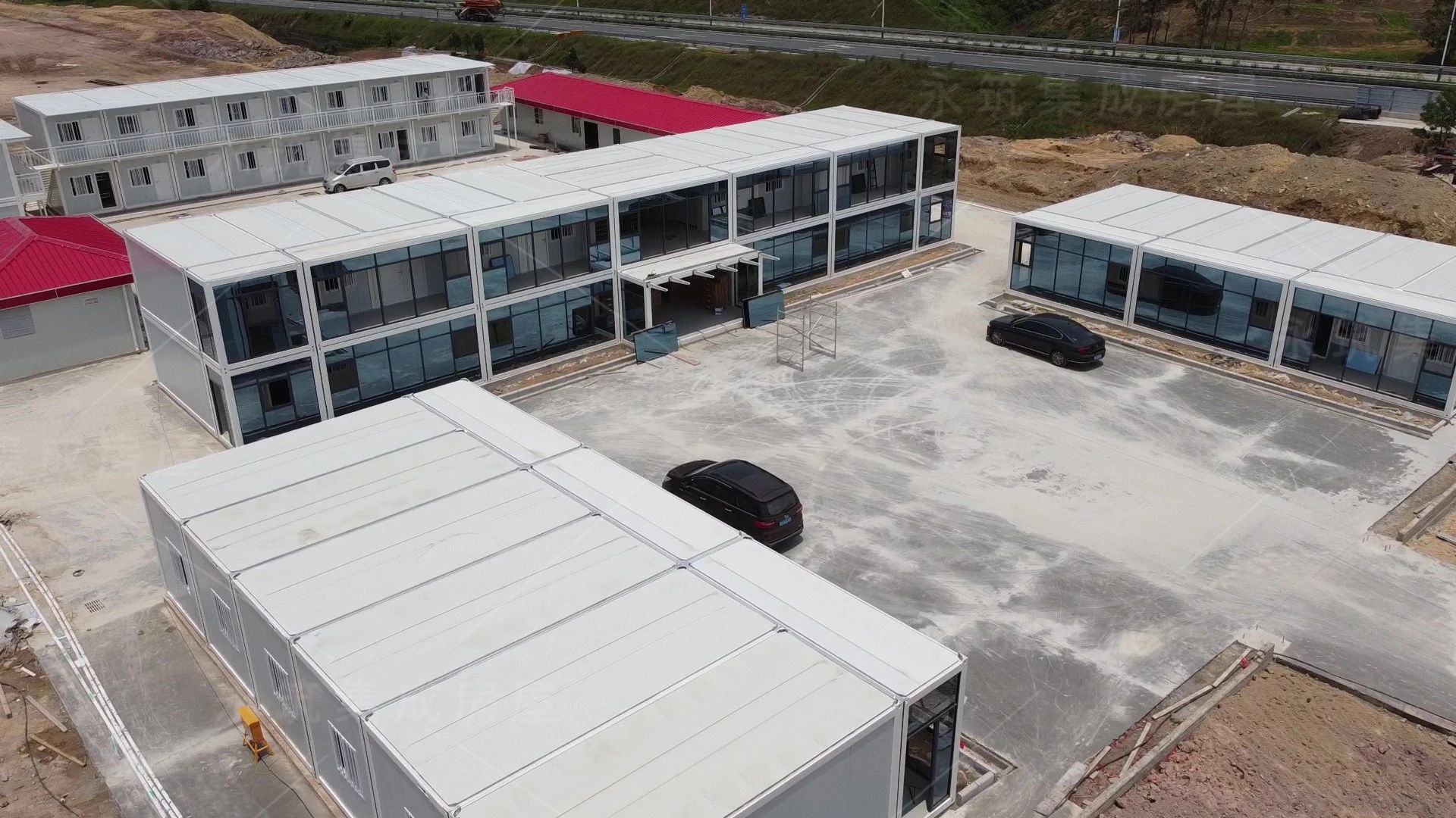 豪華辦公打包箱房